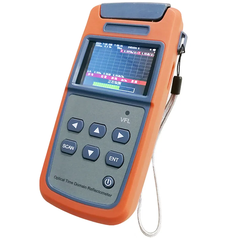 JW3305A Mini OTDR Optical Fiber Ranger Optical Time Domain Reflectometer 1550nm Build in VFL 60KM Distance images - 6