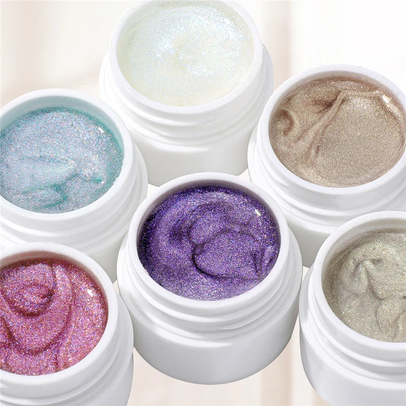 Гель-лак для ногтей 6 цветов |