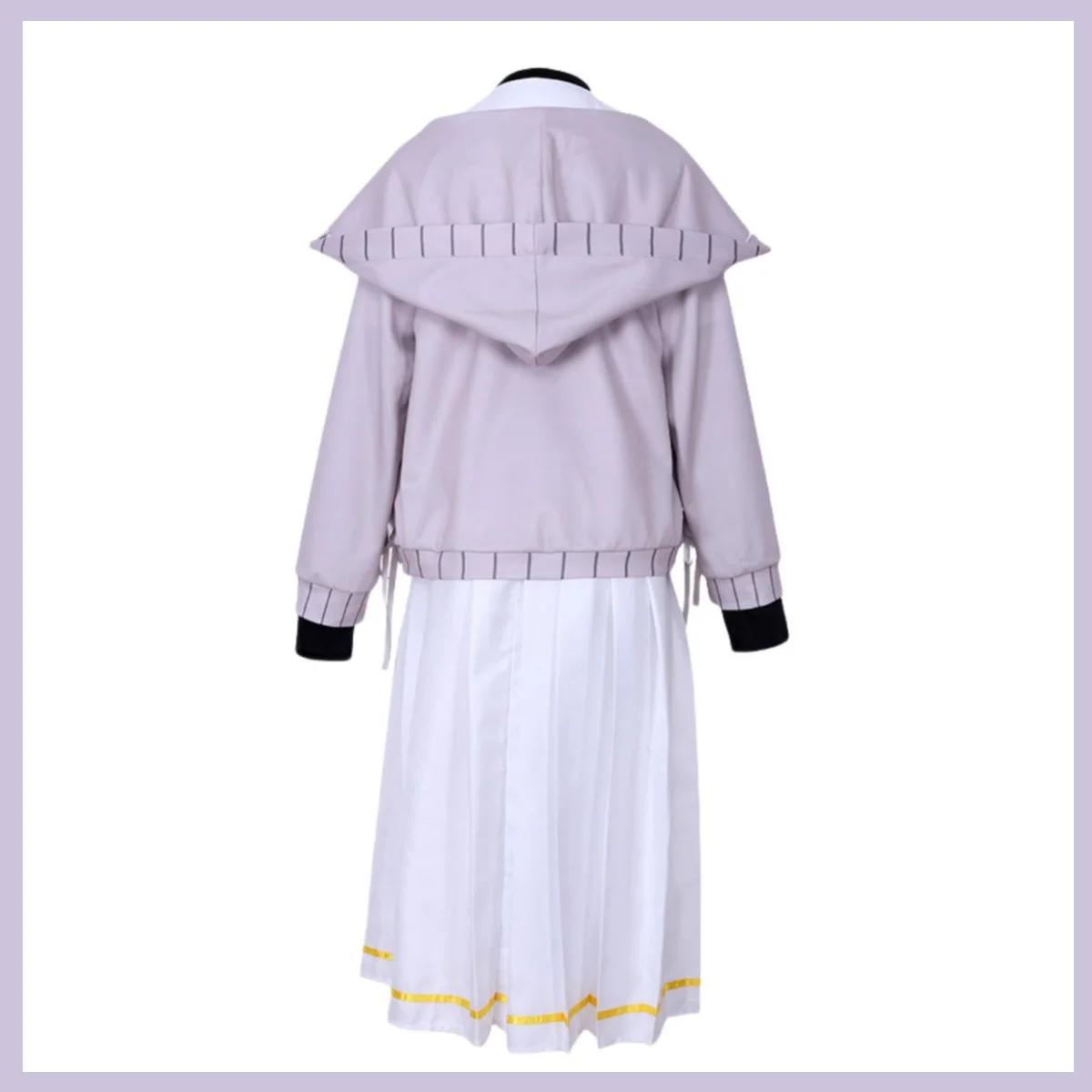 Костюм для косплея Kozeki Ui из аниме игры Синий архив парик с капюшоном пальто JK
