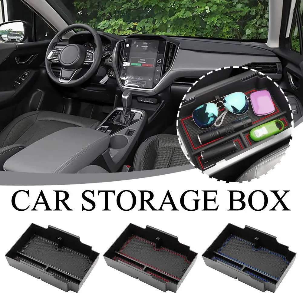 

Car Central Armrest Storage Box For Subaru Crosstrek GU series (from December 2022) GUD/GUE type Center Console Organizer C Q4Q9