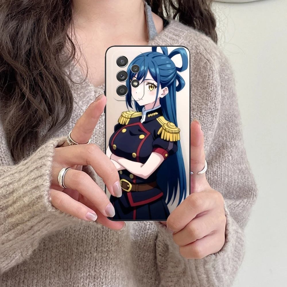 Телефонный чехол с цепочкой солдат Himari Azuma для Samsung Galaxy A91 73 71 70 54 53 52 34 24 23 21 S 5G