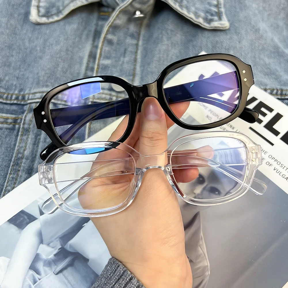 Винтажная красная оправа для очков Европейская и американская мода Ретро