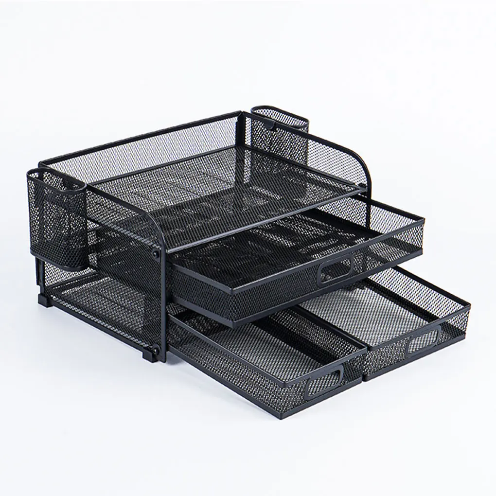 

Multi-functional Desk Organizer - Desk Tidy And Organized Home Essential Desk Organizer With Drawers