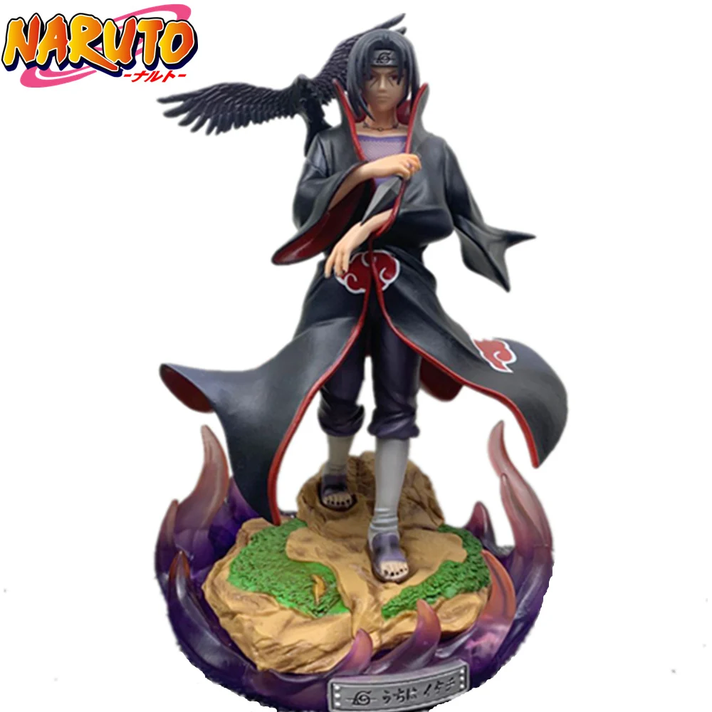 

Аниме-фигурка Наруто Учиха Итачи, статуя Наруто, Шипуден, аниме, Коллекционная модель учихи Итачи, аниме экшн-фигурки из ПВХ 33 см