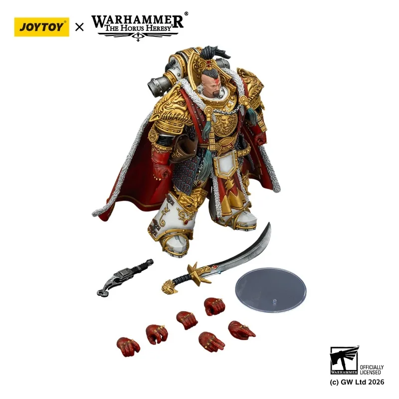 Фото В наличии JOYTOY Warhammer 40K 1/18 Фигурки White Scars: Джагатай Хан, Примарх 6-го Легиона, модель, игрушки, подарки №2