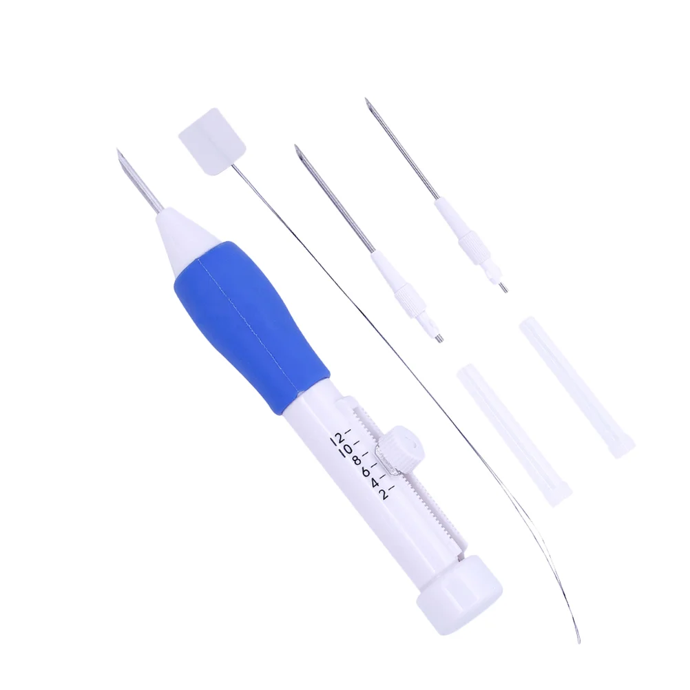 

Punch Needle Embroiderysewing Threader Supplies Kit Pen Set Yarn Crochet Knitting