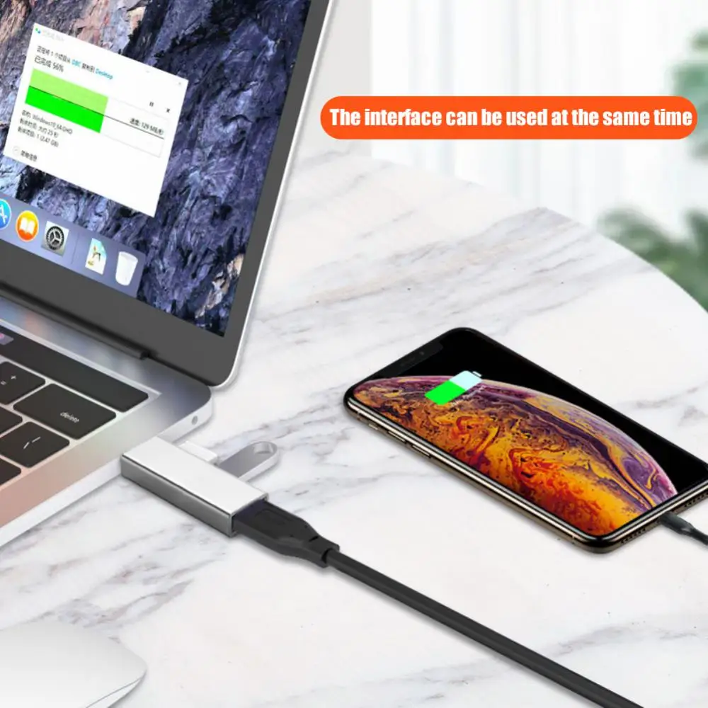 Концентратор USB Type-C 3 0 порта мультиразветвитель адаптер OTG для Lenovo Xiaomi Macbook Pro 13 15 Air