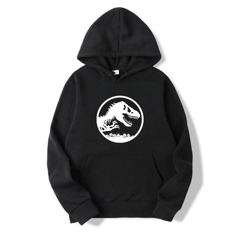 

New Men's and Women's Fashion Jurassics Parks Classic Hoodie Cotton High-quality Pullover Men's S-4XL