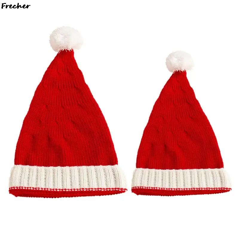 

Зимняя вязаная шапка для новогодней и семейной вечеринки