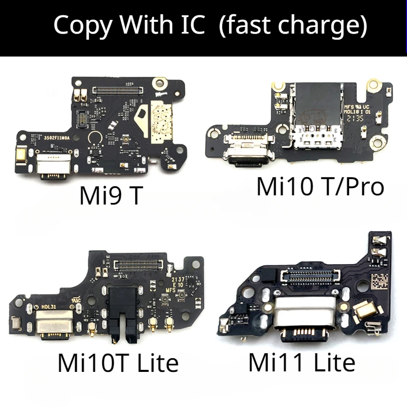 

Dock Connector USB Charger Charging Port Flex Cable Board For Xiaomi Mi 10T 9T 10 11T Pro Mi10T Pro Mi 11 A1 A2 A3 Lite 8 9 SE