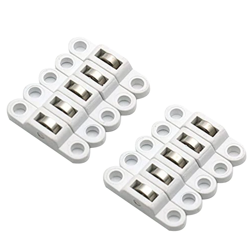 

10Pcs Window Wheels Sliding Door Pulley Plastic Furniture Door Window Roller Wheel Wardrobe Sliding Door Wheel Hardware