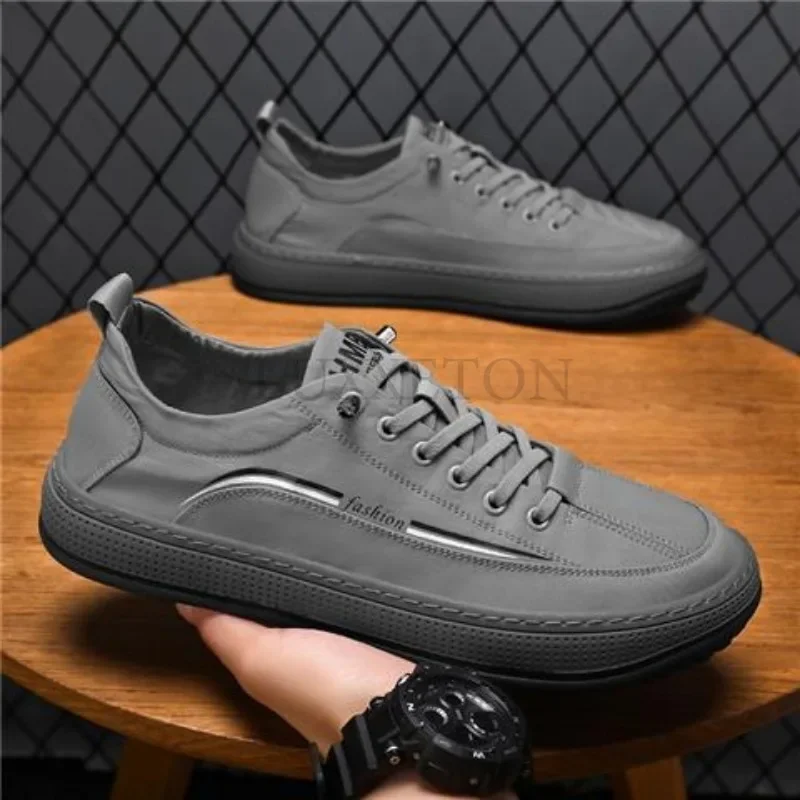 Мужская Повседневная Спортивная Обувь 2024 Модная Легкая Вулканизированная На