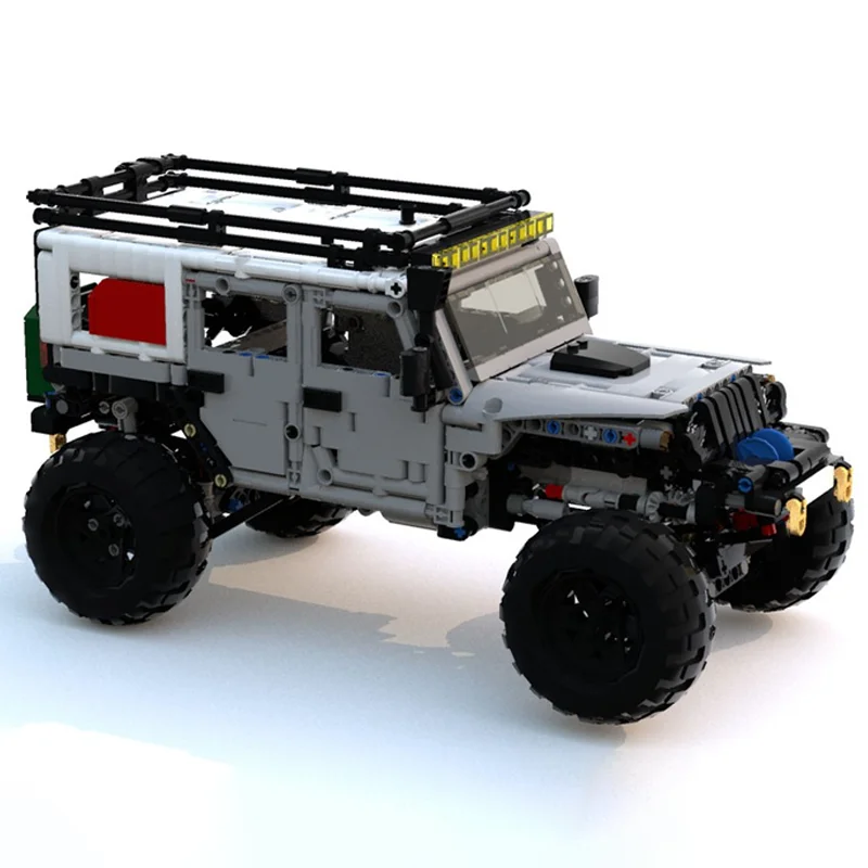 1260 деталей MOC LXF Jeep Wrangler Expedition: Техническая модель-конструктор, архитектурная игрушка, рождественский подарок, развивающий конструктор для детей (art.: 3920da683dee4) - 3920da683dee4