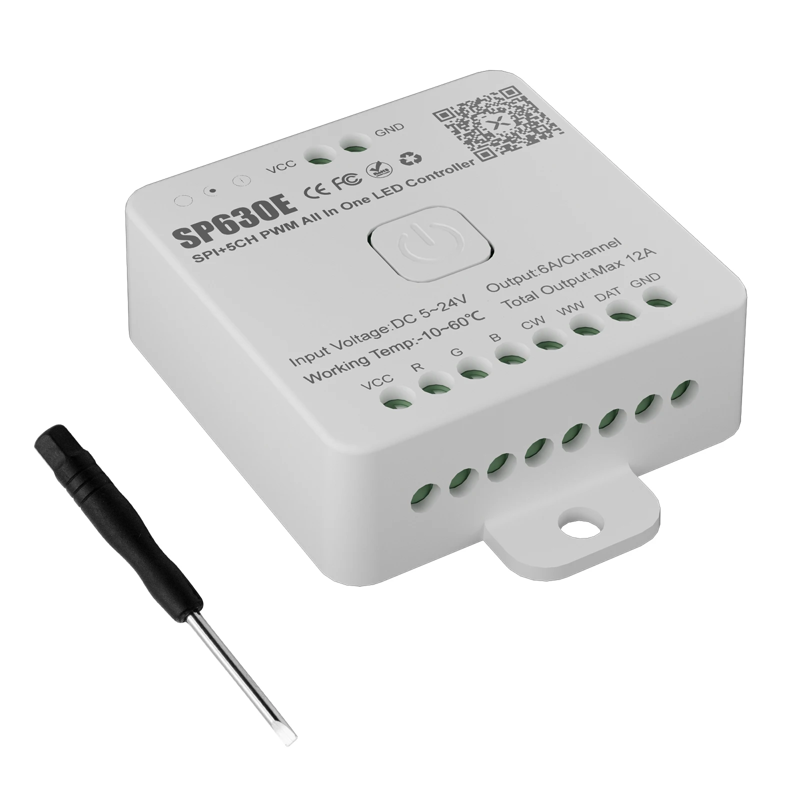 PAUTIX SPI PWM пиксели, все в одном, Стандартный контроллер для фотовспышки, Φ WS2812B WS2811 RGB RGBW CCT Bluetooth музыкальный контроллер