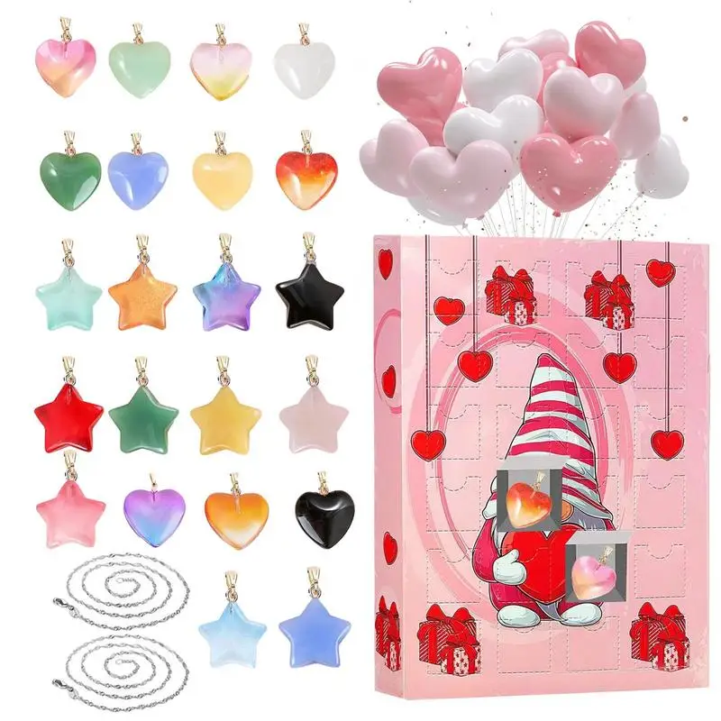 

Подарочная коробка с календарём и обратным отсчетом для Дня Святого Валентина