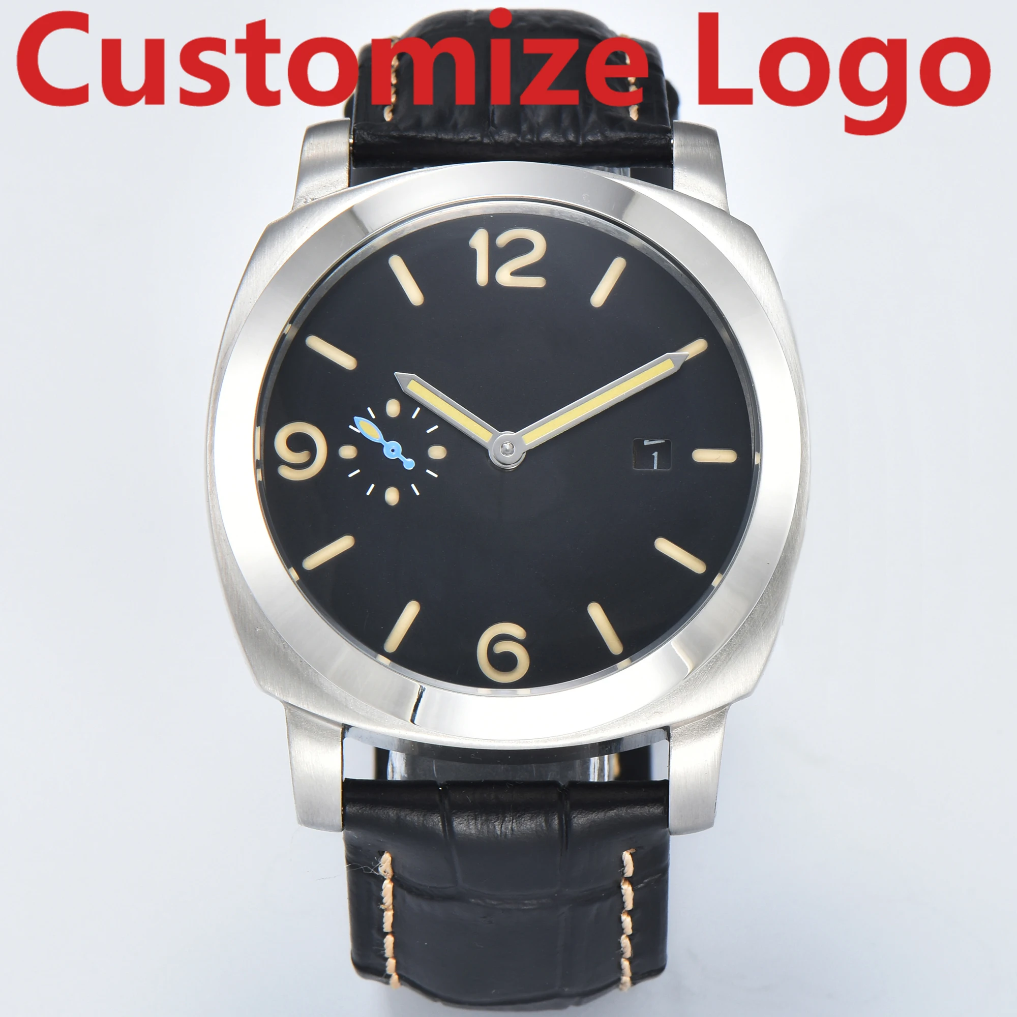 Часы OUMASHI 44 мм ST2555 из нержавеющей стали с автоматическим механизмом минерального