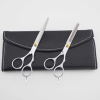 2pcsset hairdressing scissors thinning styling tool hair scissors salon hairdressing professional barber scissors hair scissors