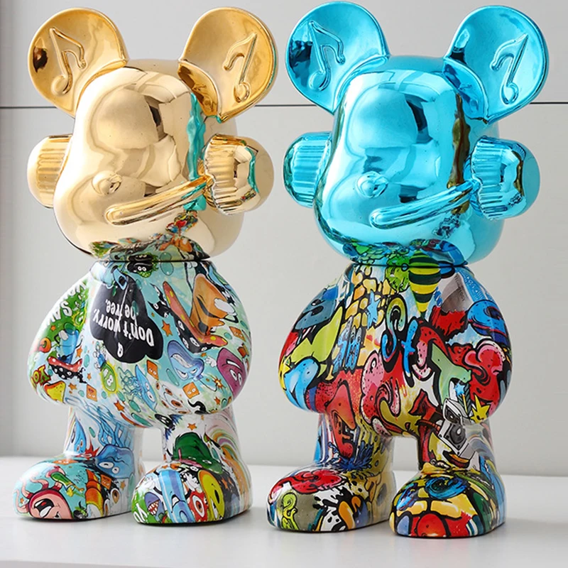 Украшения для диджея гальваническая полимерная копилка скульптура украшение