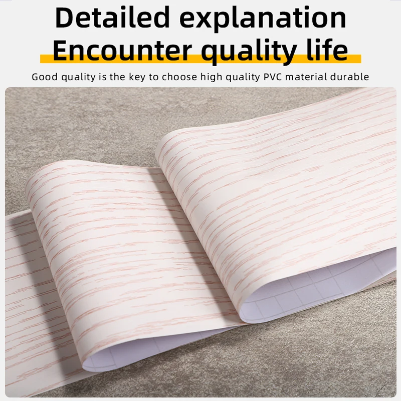 Утолщенные искусственные серые и белые деревянные обои самоклеящиеся из белого