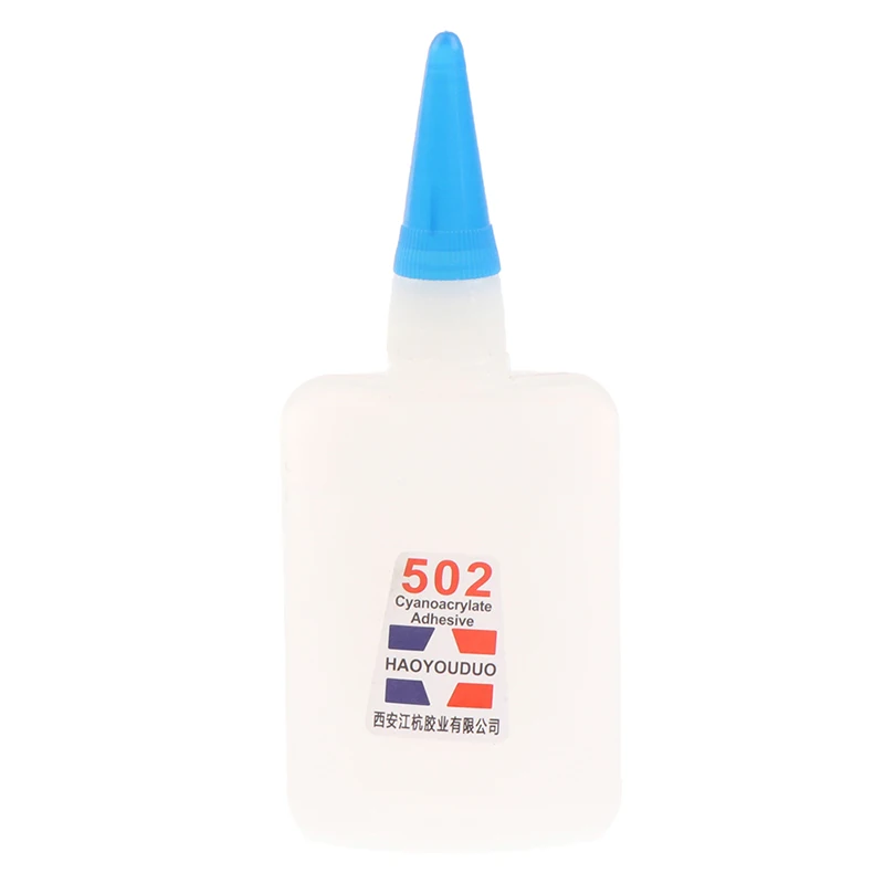 

40ml Quick-drying Super Glue 502 Instant Strong Adhesive Toys Crafts Shoes Paper Wood Plastic Fast Repairing Glue Universal