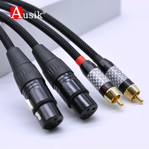 Аудио кабель RCA-XLR Canare Ausik AS007 0, 5-5 м