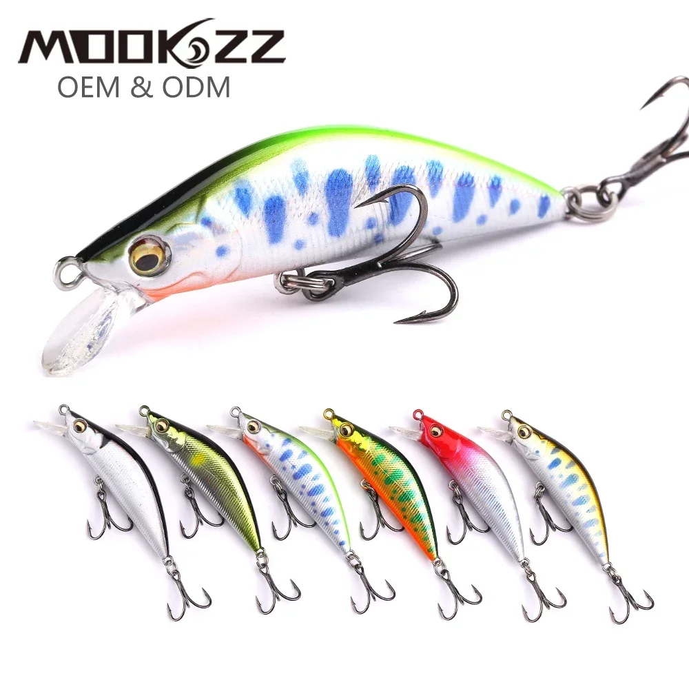 Рыболовные приманки MOOKZZ в виде гольяна 55/70 мм 4 5/8 г искусственный пластиковый