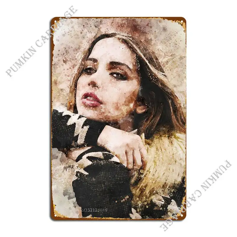 

Металлический плакат Ana De Armas для гаража, создание вечерние Club, декор для стен дома, жестяной плакат