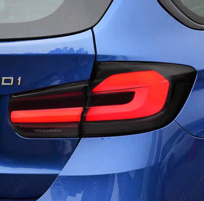 Фото Пара задних фонарей для BMW 3 серии F31 Touring 2012-2018, задние фонари в сборе, модифицированный светодиодный указатель поворота, стоп-сигнал, фонарь заднего хода №2