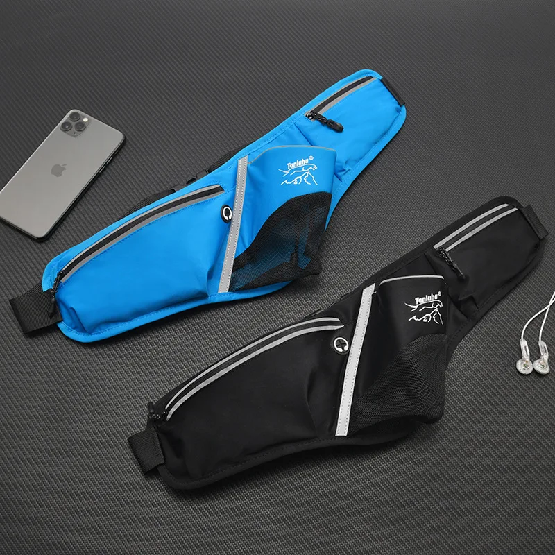 Running Jogging Bag Waist Hip Fanny Pack Men Female Gym Fitness Outdoor Hydration Water Bottle Sports Belt Banana Bag For Women