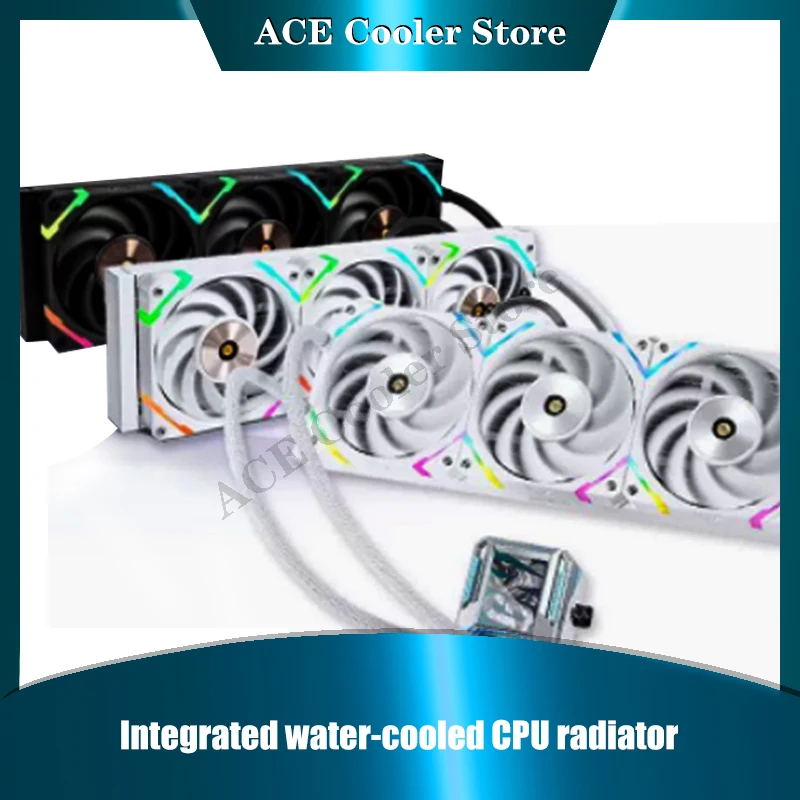 

VK 240/360 Water Cooler Radiator PC Computer Case Fan CPU Monitor Water Cooling Heatsink LGA 1200/1700/AM4/AM5 Garage Kit Option