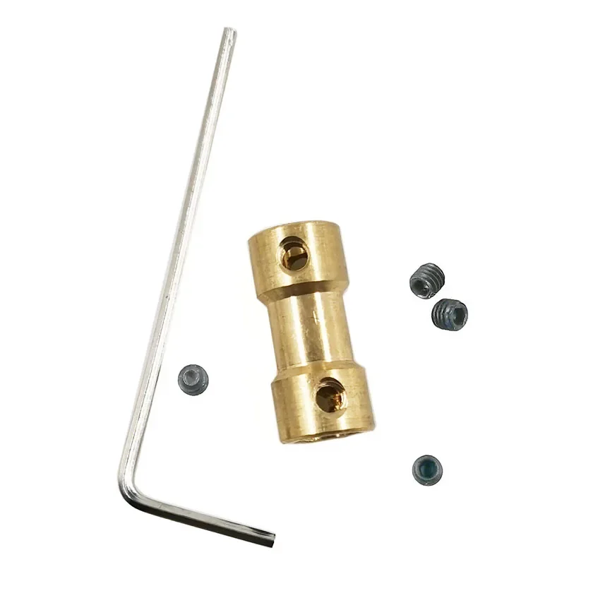 

Аксессуары для муфты металлического вала, многомодельные медные муфты, детали от 2 мм до 2,3 мм, от 3 мм до 3,17 мм, 4 мм, отверстие от 5 мм до 6 мм