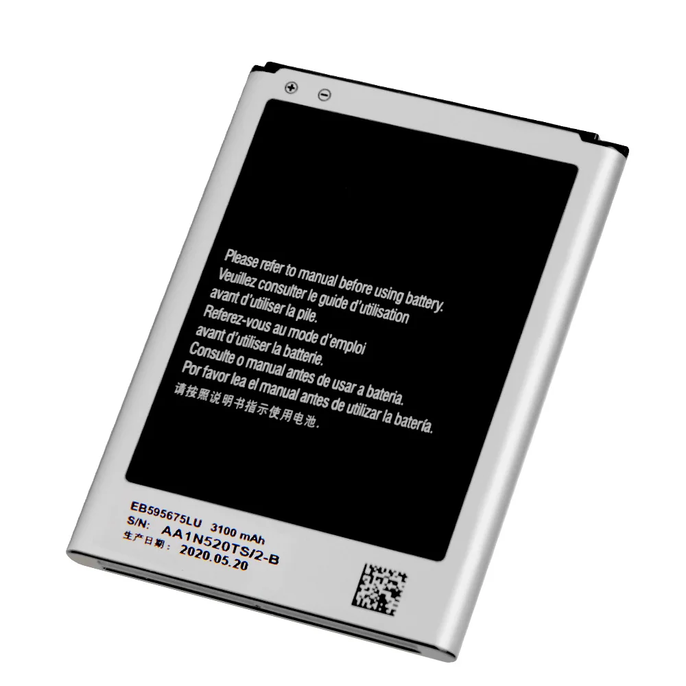 Сменный аккумулятор для SAMSUNG Galaxy Note 2 N7100 N7108D NOTE2 N7102 N719 N7108 EB595675LU аккумуляторная