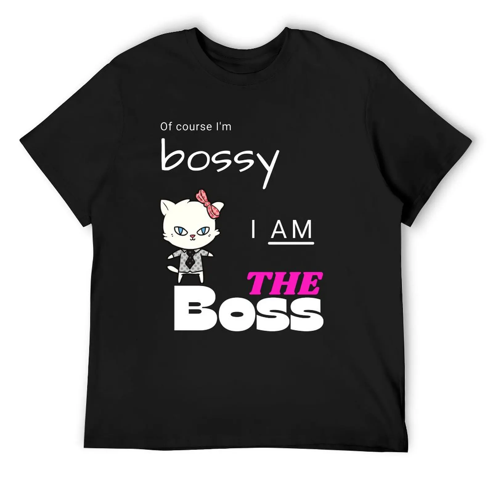 Футболка I am the Boss Lady Design одежда в стиле хиппи футболка с аниме мужские белые