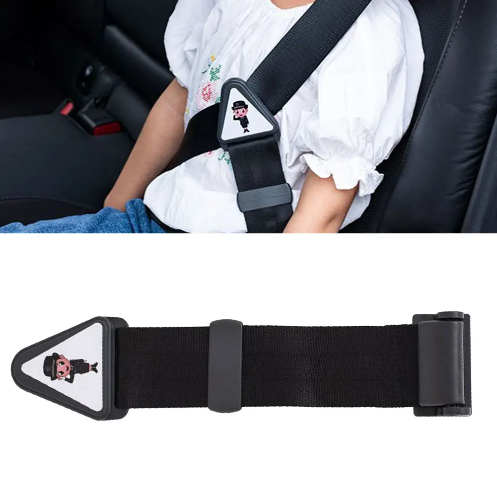 

Child Seat Belt Adjuster Fixation Anti-stroke Belt Children Shoulder Guard Buckle Seatbelt Adjuster For Kids