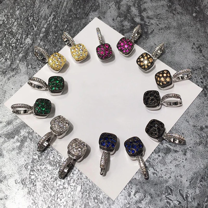 Ювелирные изделия французского бренда, серьги в форме сот, 7 видов цветов камня, стандартные для женщин, подарки на день рождения