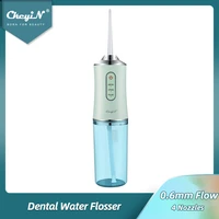 ckeyin portable dental flosser rechargeable oral irrigator water jet teeth water cleaner mouth washing machine cleaner for teeth