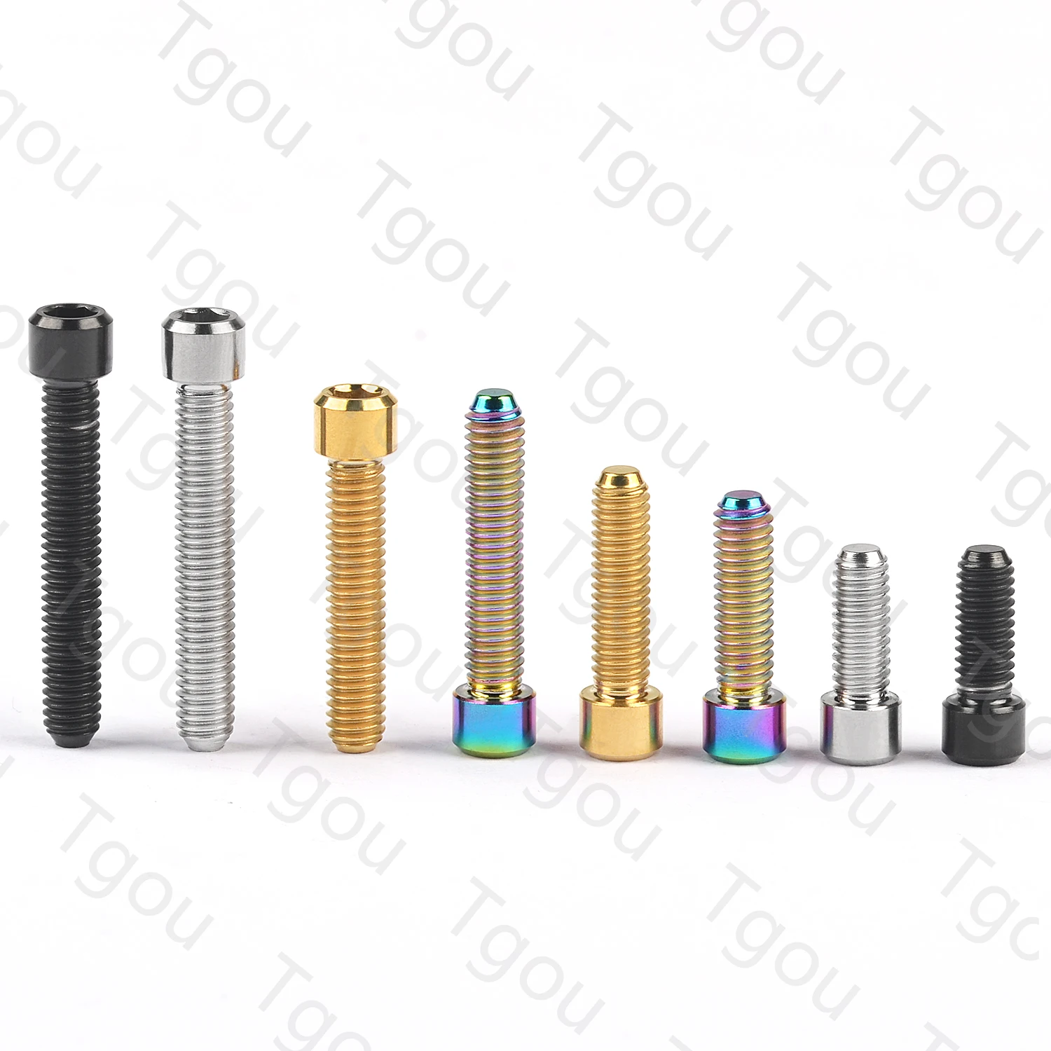 Титановый болт Tgou M4x10/13 5/15/20/25 мм шестигранный ключ для велосипеда задний/передний
