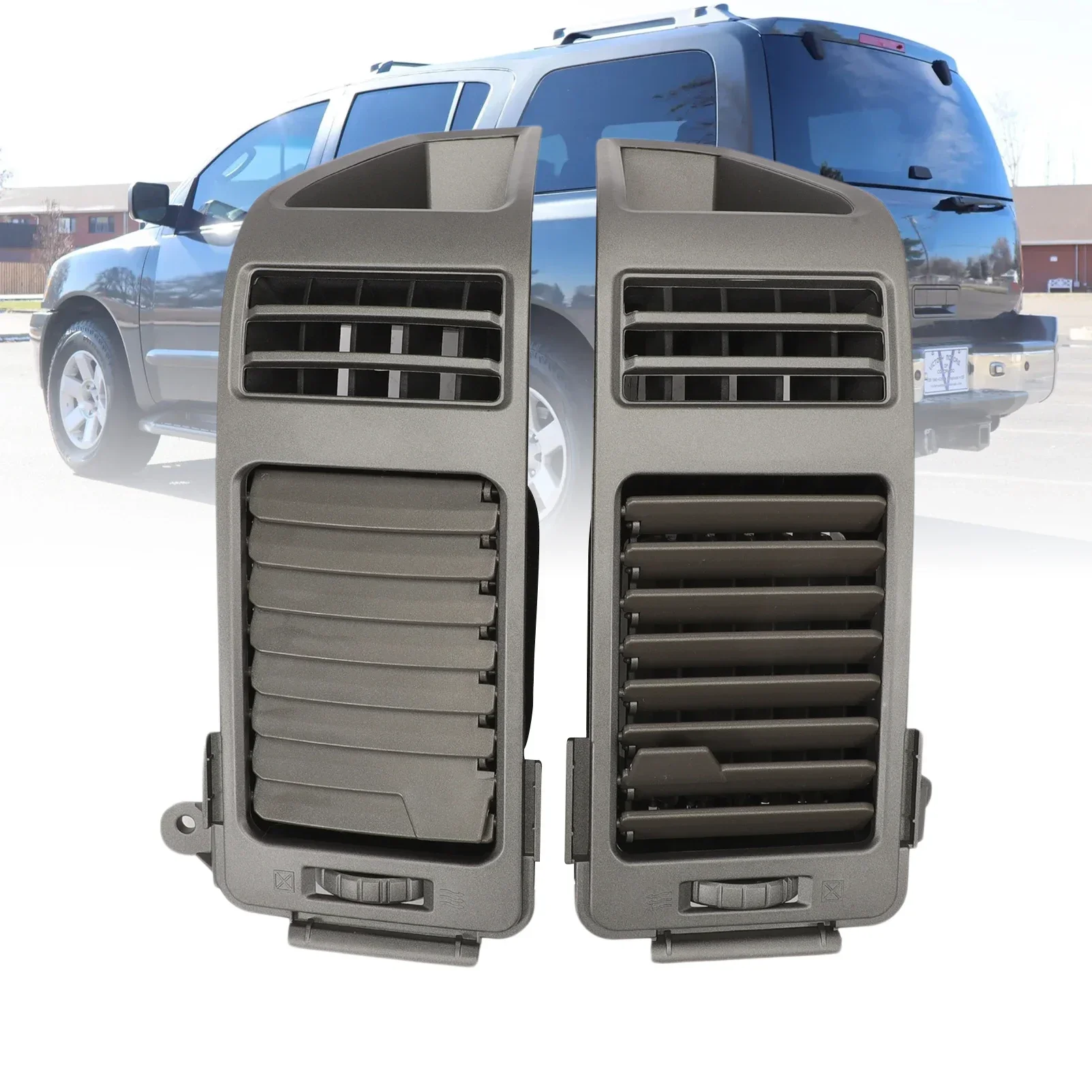 Вентиляционная решетка A/C для Nissan Armada 2005-2006 Pathfinder 68421-7S000 68420-7S000 68420-9FD0B 2 шт.