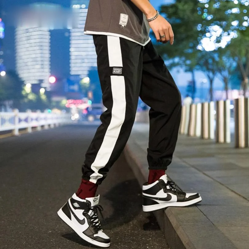 

RUIHUO Ankle-Length Pants Men Japanese Streetwear Joggers Men Pants Harajuku Sweatpants Men Clothing Hip Hop Trousers 2021 M-5XL