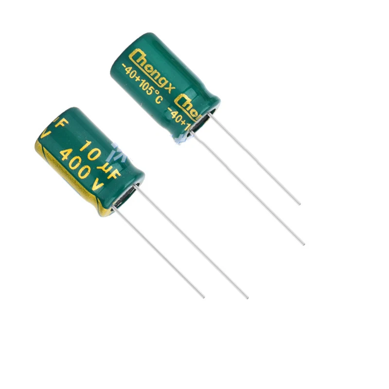 Высокочастотный электролитический конденсатор 400V10UF Спецификация 10X17 10x13 8x12 мм |