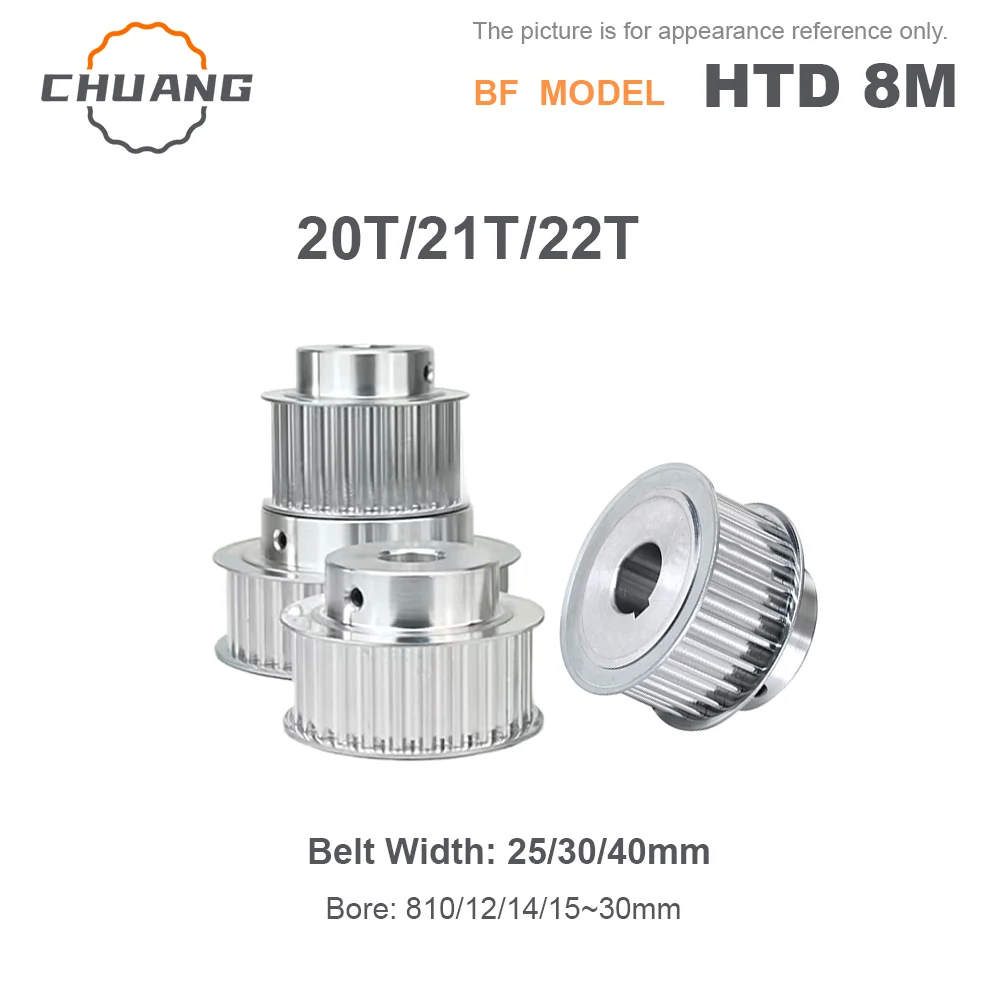 

Синхронный шкив HTD 8M 20T/21T/22 зубов