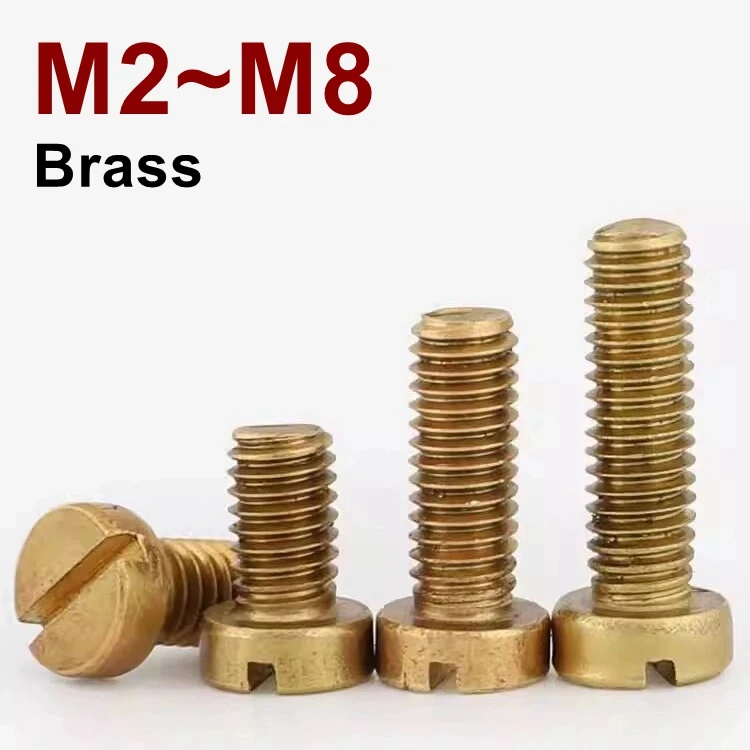 Латунные винты с сырной головкой RYBZJ M2-M8