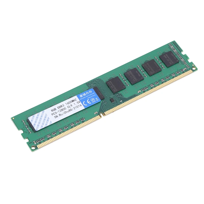 

Новый Ruichu Ddr3 8G 1600Mhz 1,5 V 240Pin оперативная память для материнской платы Amd