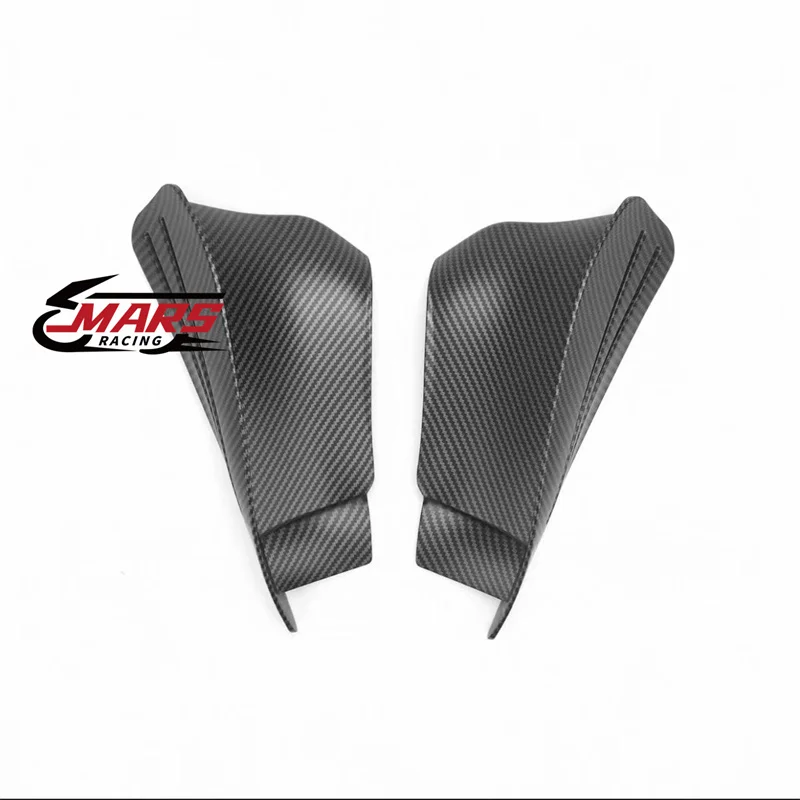 Фото Подходит для мотоциклов DUCATI Panigale V4, V4S, V4R 2018-2022 годов выпуска, аксессуары для мотоциклов, передний аэродинамический спойлер, динамическое крыло. №3
