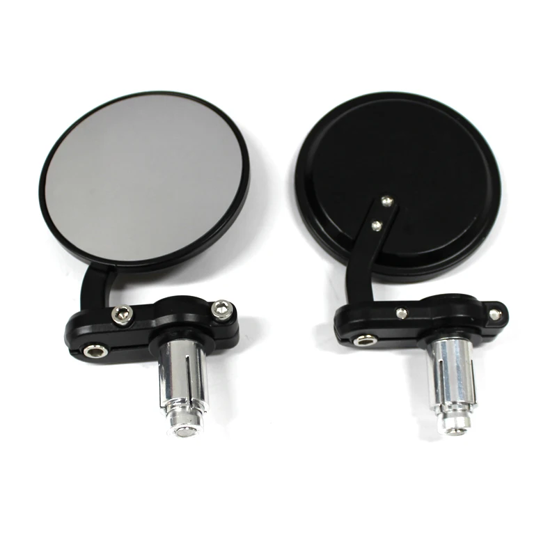 

Universal Motorcycle Handlebar Bar End Rearview Mirror For Honda Cb500 Cb650r Cafe Racer For Yamaha Mt07 Mt09 Mt 09 For Suzuki