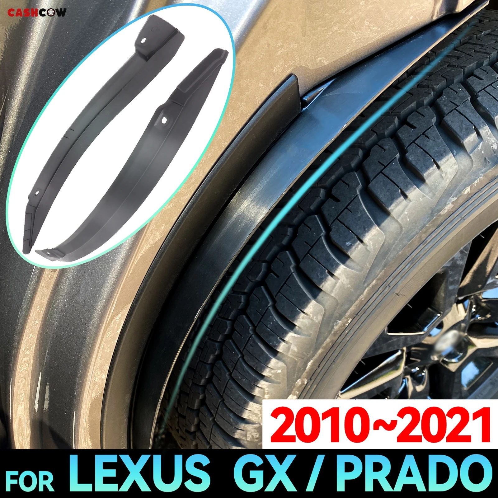 

2 шт., защитные накладки на задние двери, для Toyota Land Cruiser Prado 150, Lexus GX460