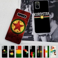 maiyaca kurdistan flag phone case for samsung s21 a10 for redmi note 7 9 for huawei p30pro honor 8x 10i cover