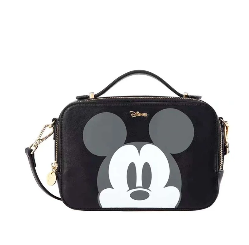 Disney Mickey Messenger Bag For Kid Cute Pooh Minnie Printing Toddler Crossbody Bag Girls Kawaii Pattern Satchel High Quality