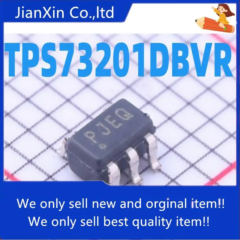 

10pcs 100% orginal new TPS73201DBVR TPS73201 Silk screen PJEQ SOT23-5