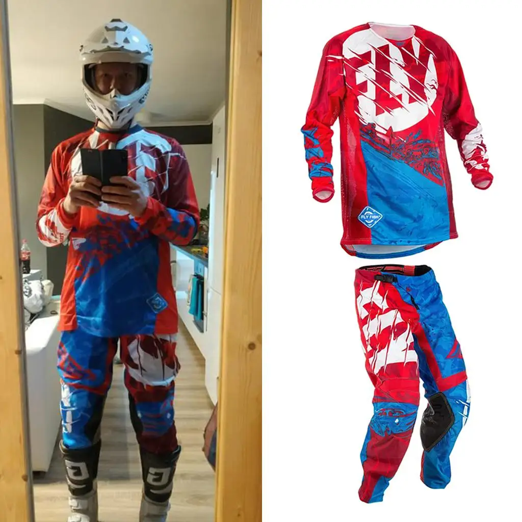 

Mountain Bike Motorcycle XC MTB ATV Jersey M Red